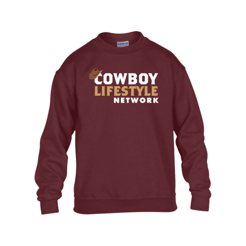 Youth Cowboy Lifestyle Network Crewneck